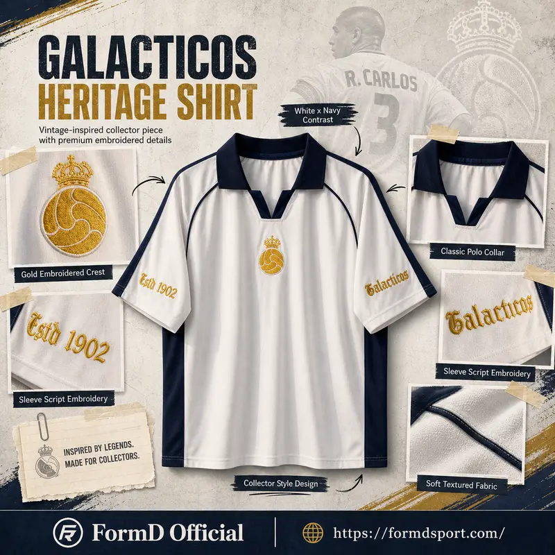 Real Madrid Galacticos Vintage